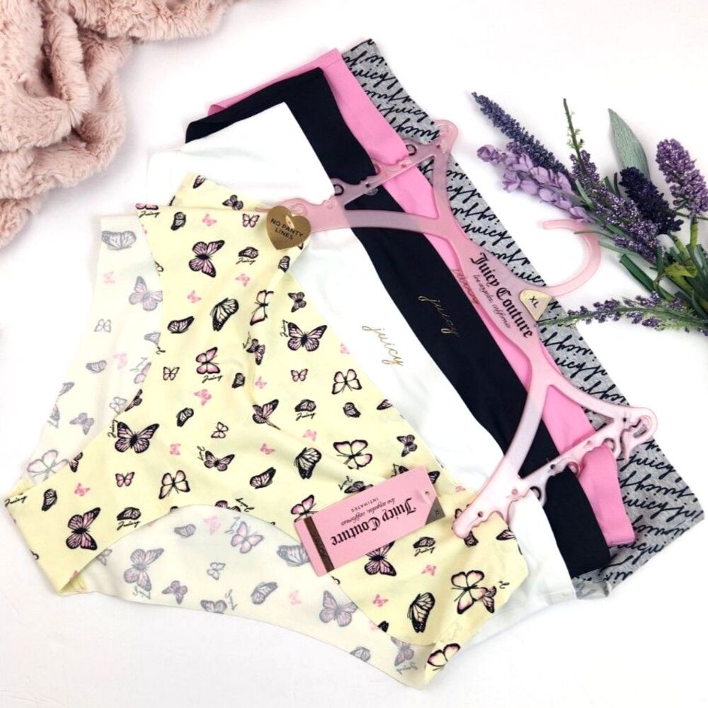 EXTRA LARGE {Juicy Couture} Panties 5 Pack